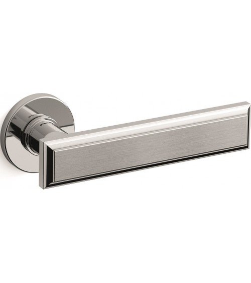 Maniglia porta Mandelli Kuki design cromo satinato
