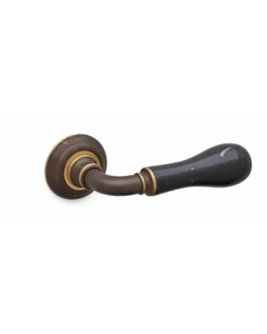 Maniglia per porta in ottone Mandelli Naxos maniglia design colore 3
