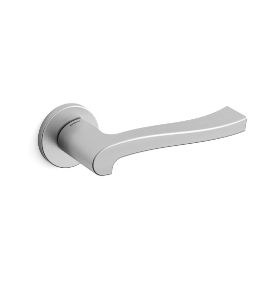 Maniglia per porta cromata satinata Mandelli Ola maniglia design