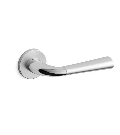 Maniglia per porta cromata lucida Mandelli Start maniglia design