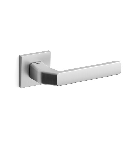 Maniglia per porta cromo satinato Mandelli Fenix ferramenta design