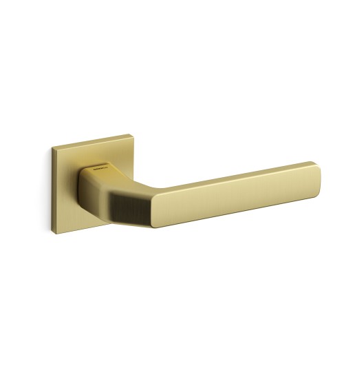 Maniglia per porta oro opaco Mandelli Fenix ferramenta design