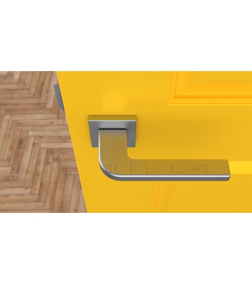 Maniglia per porta cromo satinato ISMENA maniglia design