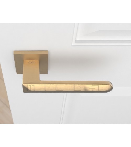 Maniglia per porta oro opaco BOHEMA - maniglia design