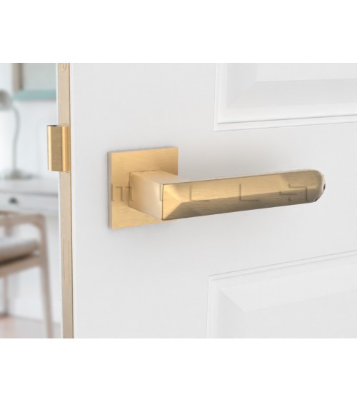Maniglia per porta oro opaco BOHEMA - maniglia design