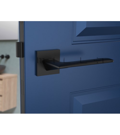 Maniglia per porta nera line GIULIA design