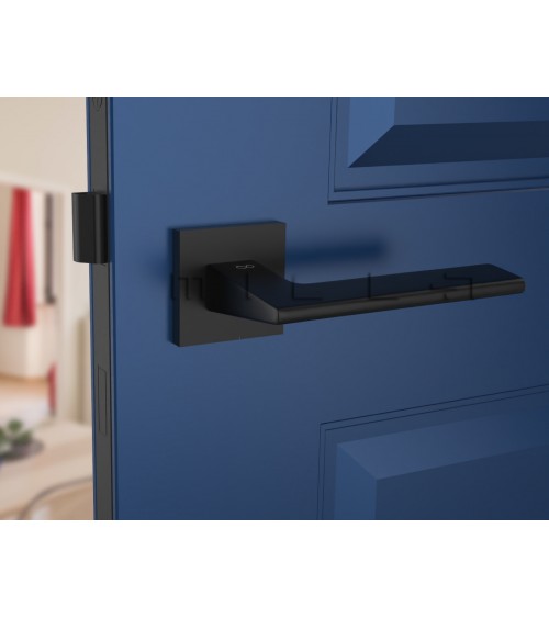 Maniglia per porta nera Shark - maniglia design