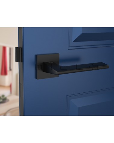 Maniglia per porta nera Shark - maniglia design