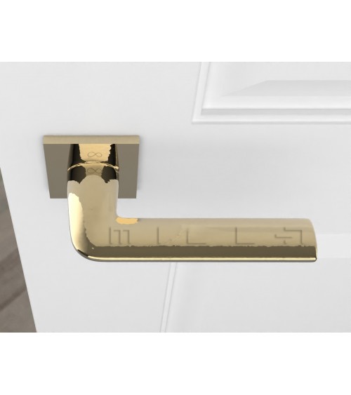 Maniglia per porta STINGER oro opaco design