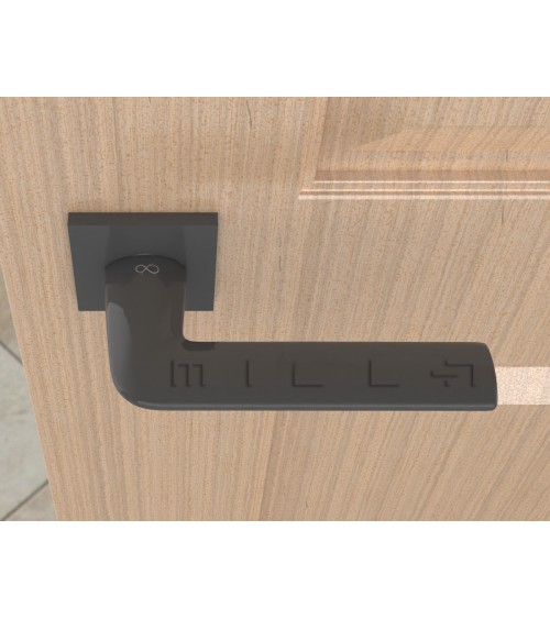 Maniglia per porta STINGER titanio maniglia design