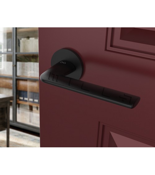 Maniglia per porta nera Stinger - maniglia design