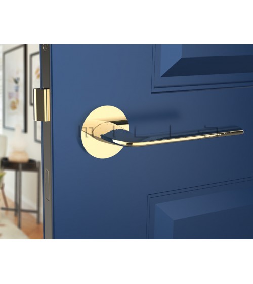 Maniglia per porta oro lucido Stinger - maniglia design