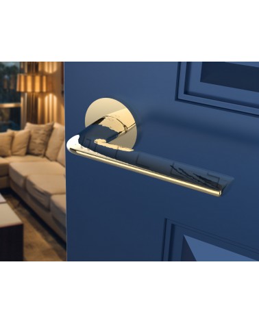 Maniglia per porte oro lucido Stinger - maniglia design