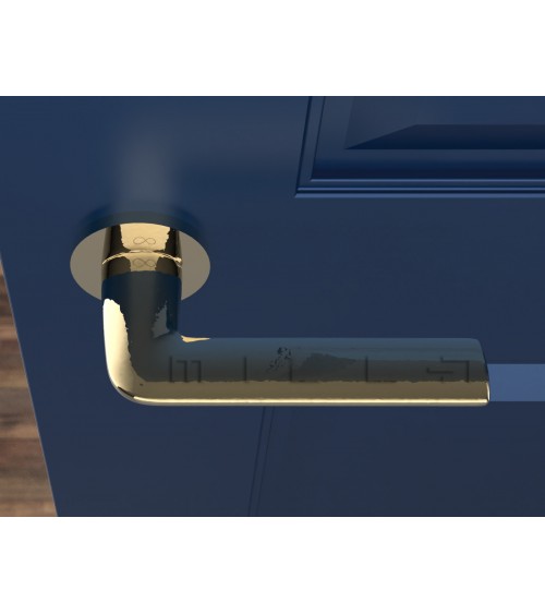 Maniglia per porta oro lucido Stinger - maniglia design