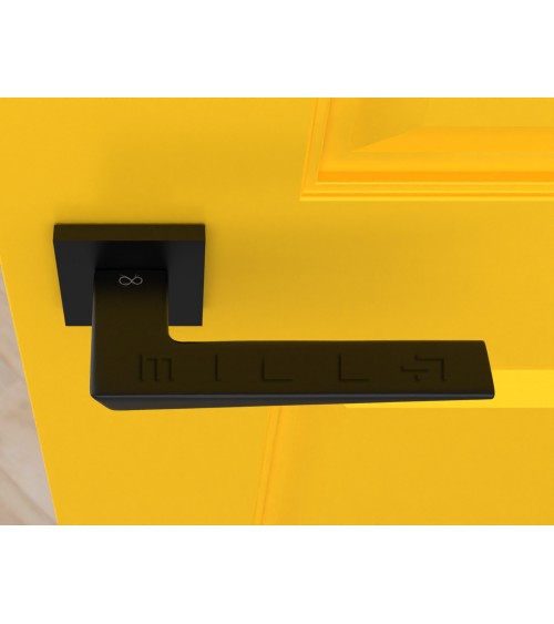 Maniglia per porta nera VEGA - maniglia design