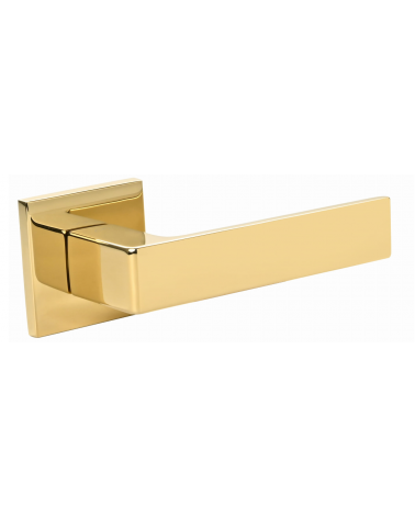 Maniglia per porta oro lucido Apollo design