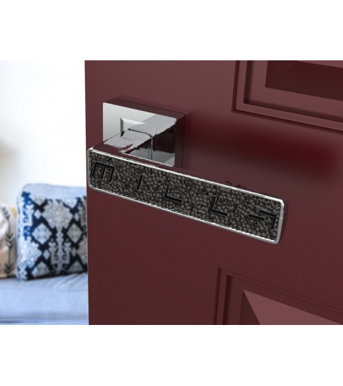 Maniglia per porta cromo lucido GLAMOUR ferramenta design