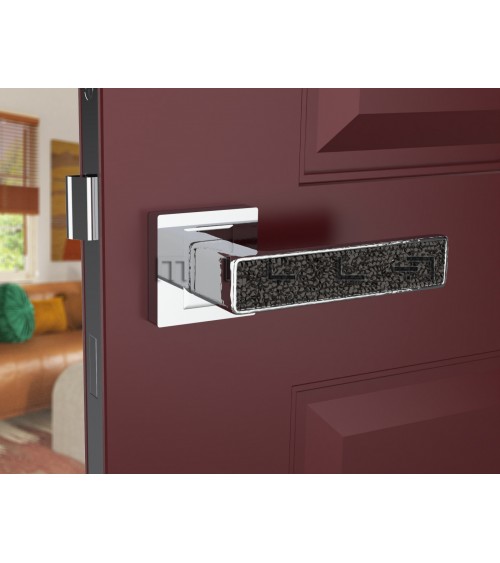 Maniglia per porta cromo lucido GLAMOUR ferramenta design