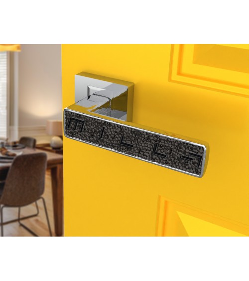 Maniglia per porta cromo lucido GLAMOUR ferramenta design