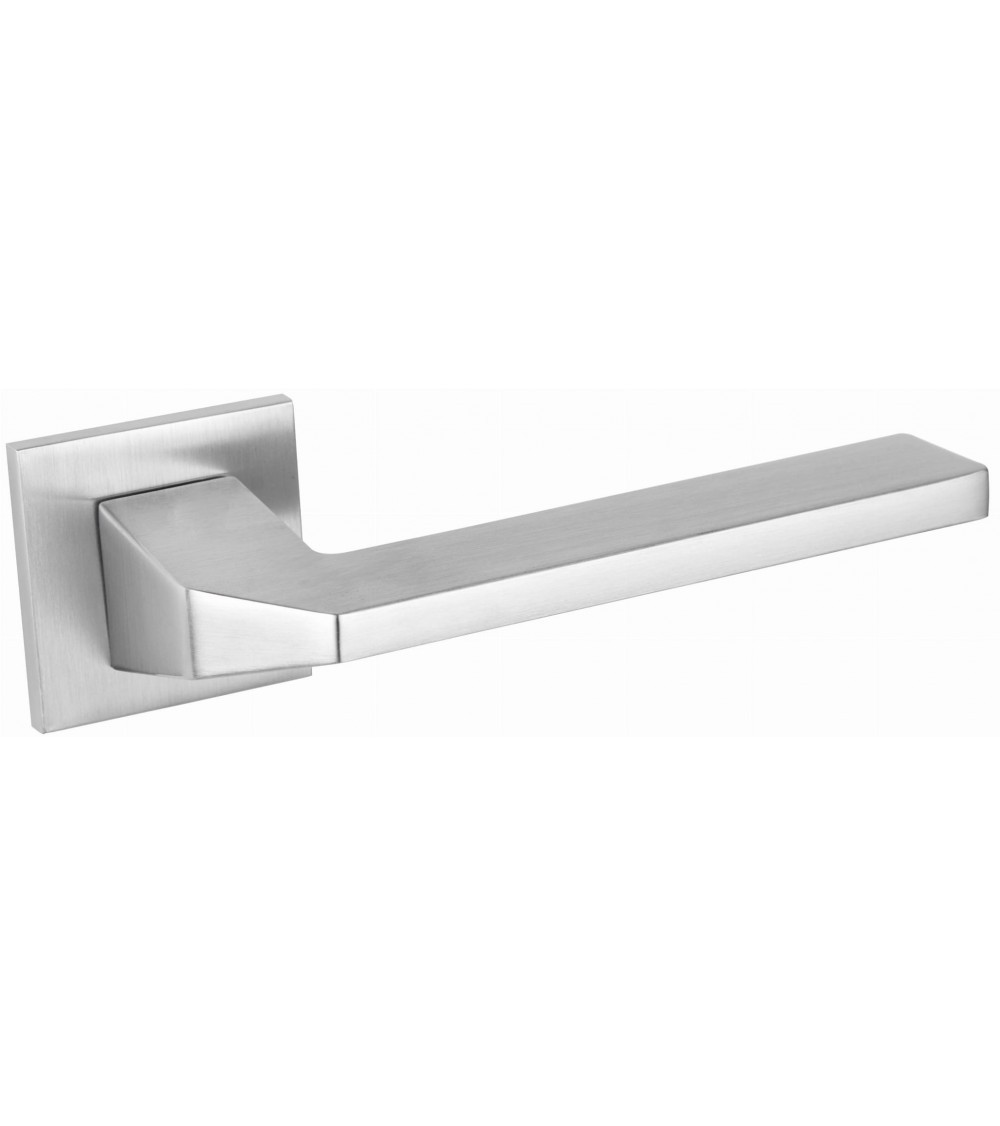 Maniglia per porta cromata satinata ETNA ferramenta design