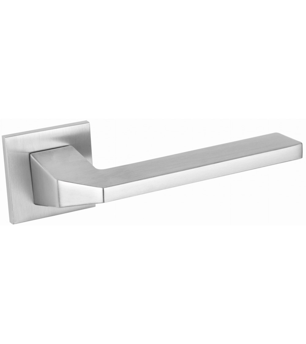 Maniglia per porta cromata satinata ETNA ferramenta design