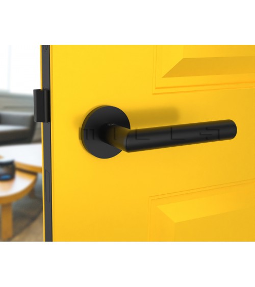 Maniglia per Porta nera Line Ronda Rotonda - maniglia design