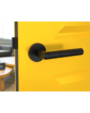 Maniglia per Porta nera Line Ronda Rotonda - maniglia design