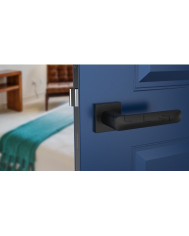 Maniglia per Porta nera Line STELLA Q - maniglia design