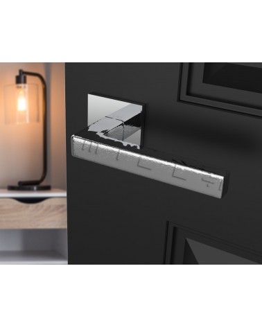 Maniglia per Porta Cromo lucido Line STELLA Q - maniglia design