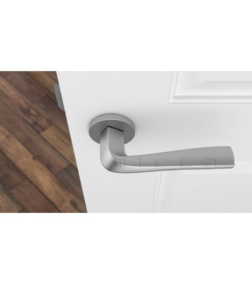 Maniglia per porta su placca rotonda DALIA maniglia design colore 3