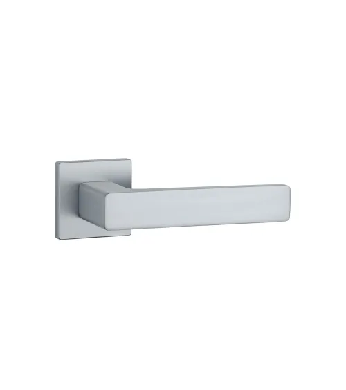 Maniglia per porta su placca quadrata ERICA ferramenta design colore 2