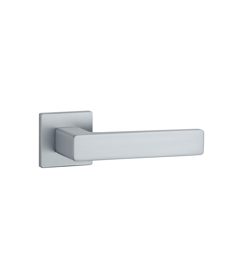 Maniglia per porta su placca quadrata ERICA ferramenta design colore 2