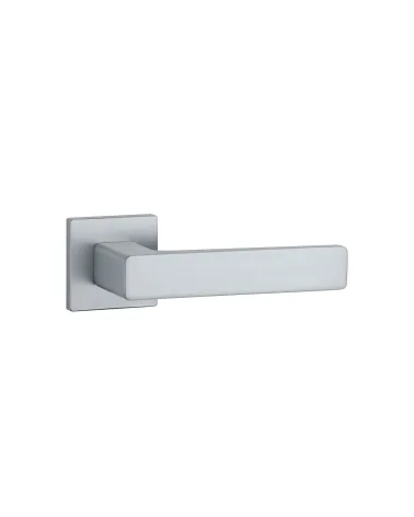Maniglia per porta su placca quadrata ERICA ferramenta design colore 2
