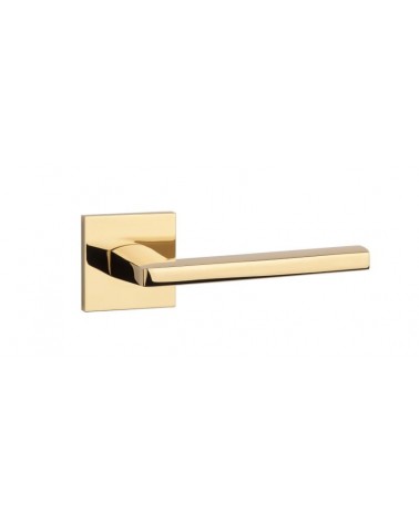 Maniglia per porta su placca quadrata PYROLA ferramenta design