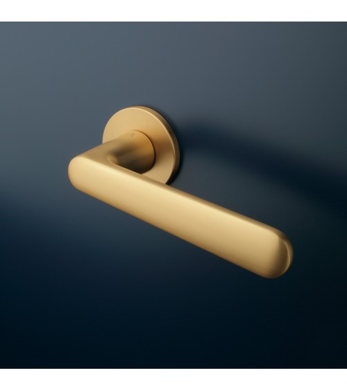 Maniglia per porta su placca rotonda ARIA maniglia design colore 2