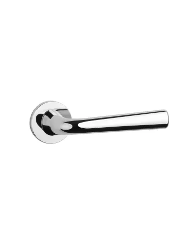 Maniglia per porta su placca rotonda TULIPA maniglia design