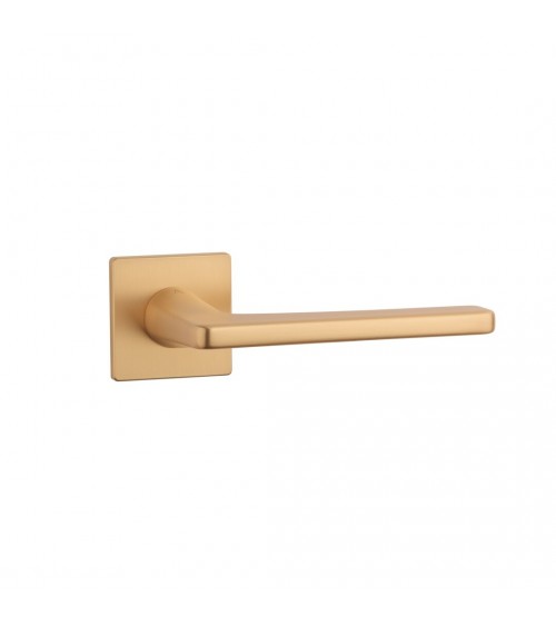 Maniglia per porta su placca quadrata SETIA ferramenta design colore 5