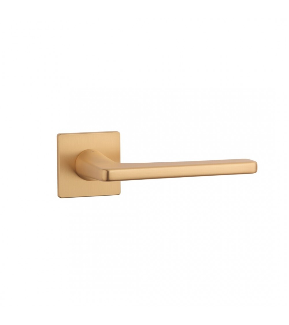 Maniglia per porta su placca quadrata SETIA ferramenta design colore 5