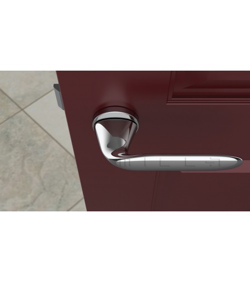 Maniglia per porta in zama PEONIA maniglia design colore 1