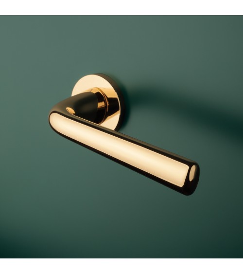 Maniglia per porta in zamak TULIPA design colore 2