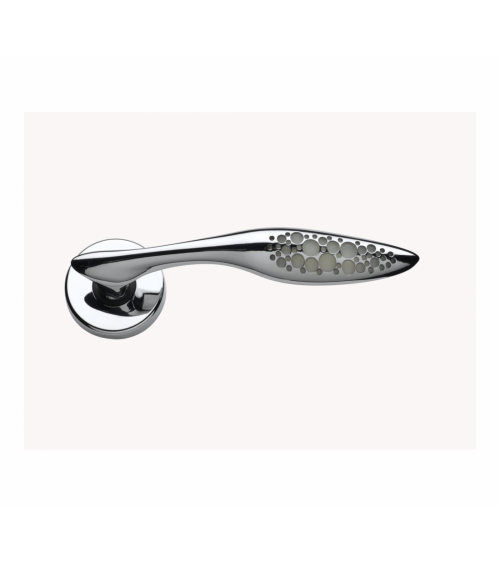 Maniglia per porta luminosa Morfeo R con chiave L - ferramenta design
