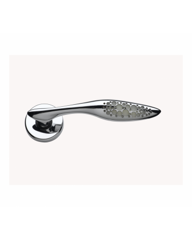 Maniglia per porta luminosa Morfeo R con chiave L - ferramenta design