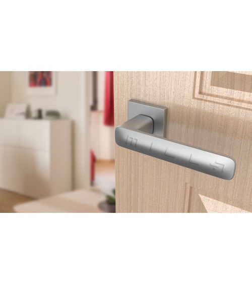 Maniglia per porta in zama STELLA ferramenta design colore 1