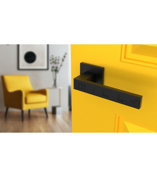 Maniglia per porta in zamak SULLA maniglia design
