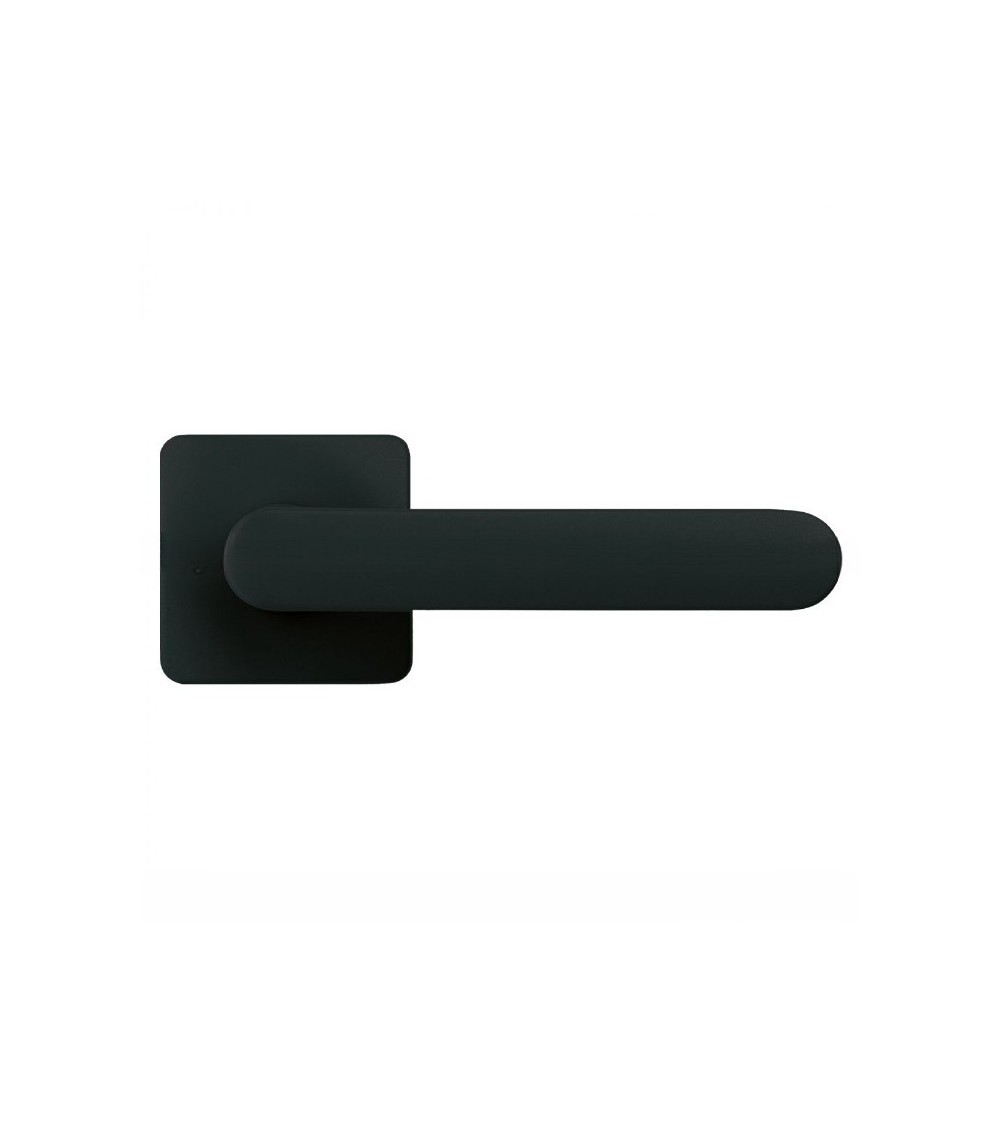 Maniglia per porta color Nero tramonto - Moon One Carré - maniglia design