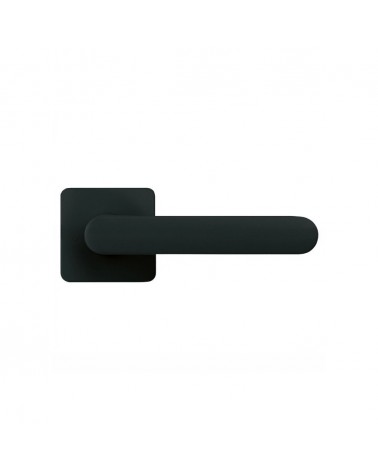 Maniglia per porta color Nero tramonto - Moon One Carré - maniglia design