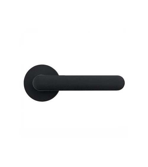 Maniglia per porta color nero - Moon One Ronde - maniglia design