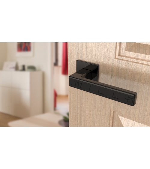 Maniglia per porta su placca quadrata TILLIA maniglia design