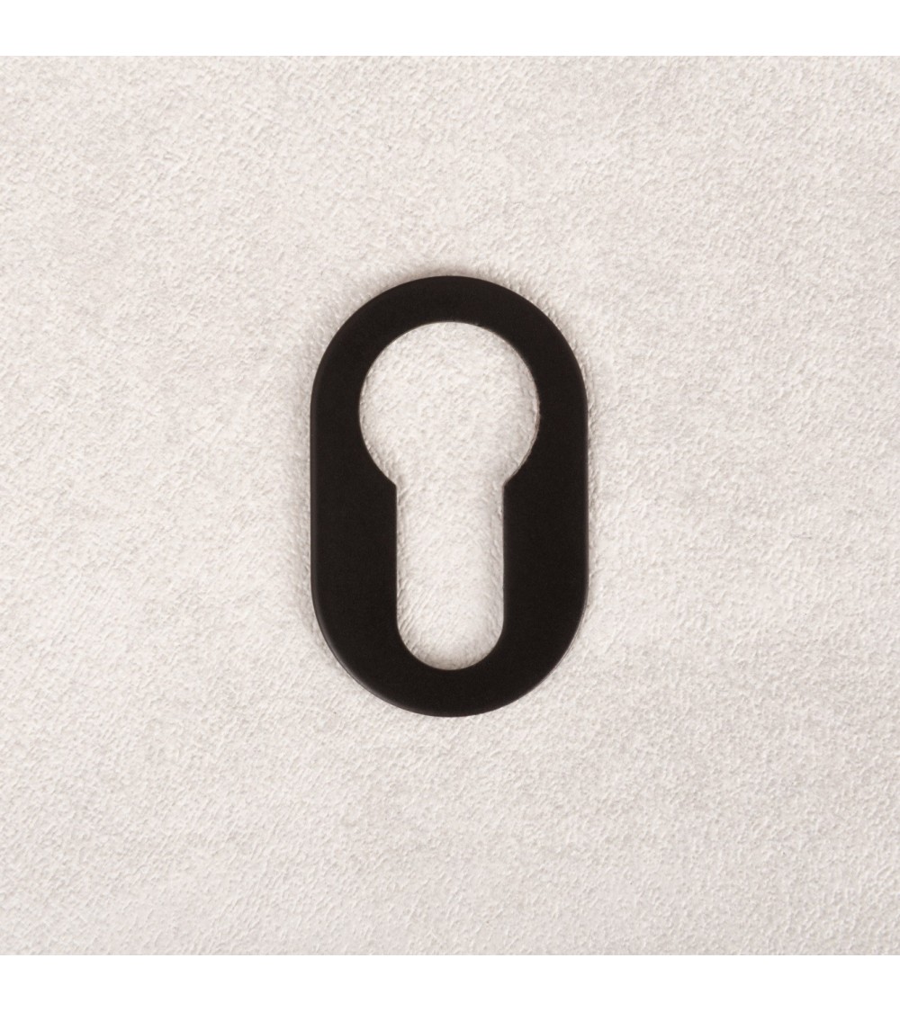 Rosetta per porta VERUM slim, per chiave a cilindro - maniglia design