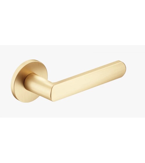 Maniglia per porta CO ICONE tonda oro opaco - maniglia design